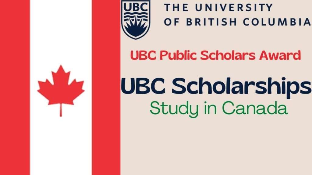 UBC Public Scholars Awards