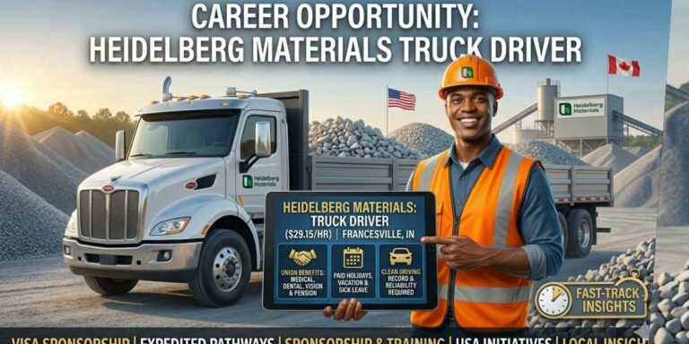 Truck Driver ($29.15/hr) | Francesville, IN | Heidelberg Materials