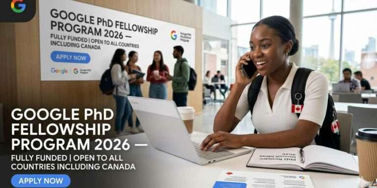 Google Fellowship Program 2026 — Fully Funded | Open to All Countries
