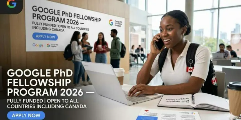 Google Fellowship Scholarship Program 2026 — Fully Funded | Open to All Countries