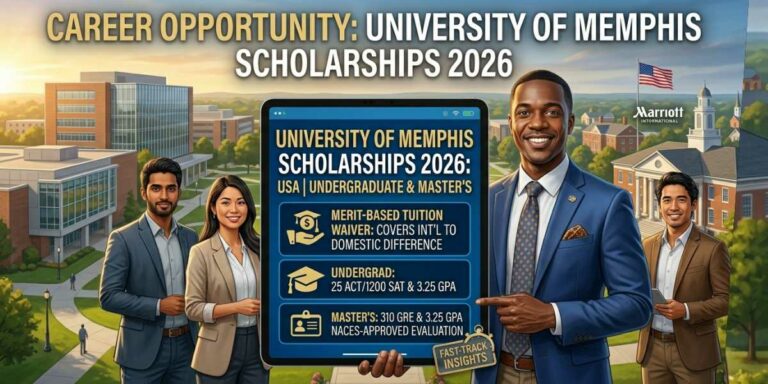 University of Memphis Scholarships 2026 | Study in the USA