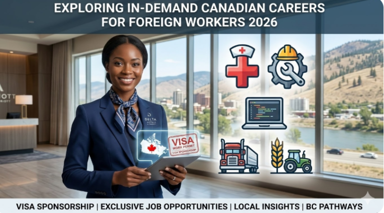 10 Most In-Demand Jobs in Canada for Foreign Workers in 2026 — With Visa Sponsorship and Immigration Pathways