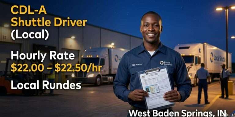 Shuttle Driver Vacancy | $22.00 – $22.50/hr | Premier Warehousing Services, Inc. is hiring