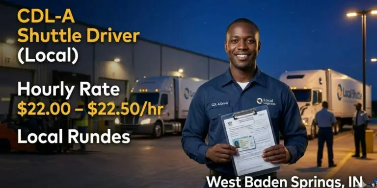 Shuttle Driver Vacancy | $22.00 – $22.50/hr | Premier Warehousing Services, Inc. is hiring