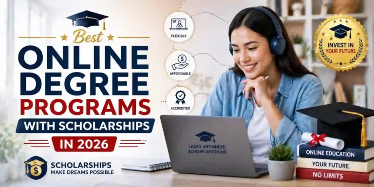 Best Online Degree Programs With Scholarships in 2026