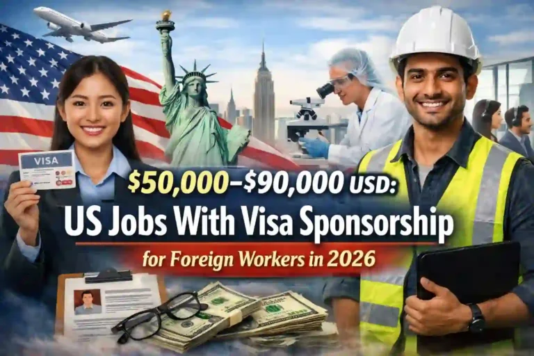 $40,000–$300,000 USD: US Jobs With Visa Sponsorship 2026 — Every Industry, Every Visa, Every Worker