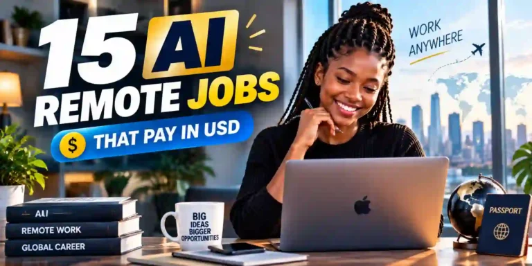 15 High-Paying AI Remote Jobs (USD) in 2026: Salaries & Application Pathway